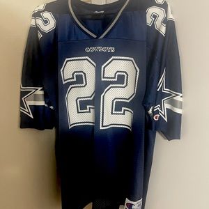 Vintage Dallas Cowboys Emmitt Smith Champion Jersey Size 48